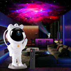 Star Projector, Astronaut Galaxy Night Light, Nebula Ceiling Lamp with Timer and Remote, Bedroom Decor, Party Lighting, Gifts for Kids and Adults