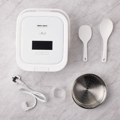 Yum Asia Hotaru IH Rice Cooker with Ceramic Bowl 0.54L – Chalk White