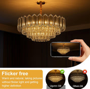 3W G9 LED Bulbs Warm White 580LM, 2700K Energy Saving Light Bulbs Equivalent to 40W Halogen, No Flicker Capsule GU9 LED Bulb for Home Lighting Decor, Chandelier, Not Dimmable, 220-240V,4 Pack