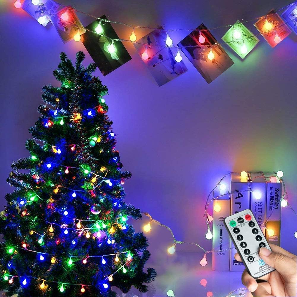 49ft Remote timer fairy lights
