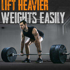 Gel Padded Weight Lifting Straps – Non-Slip Gym & Powerlifting Wrist Support