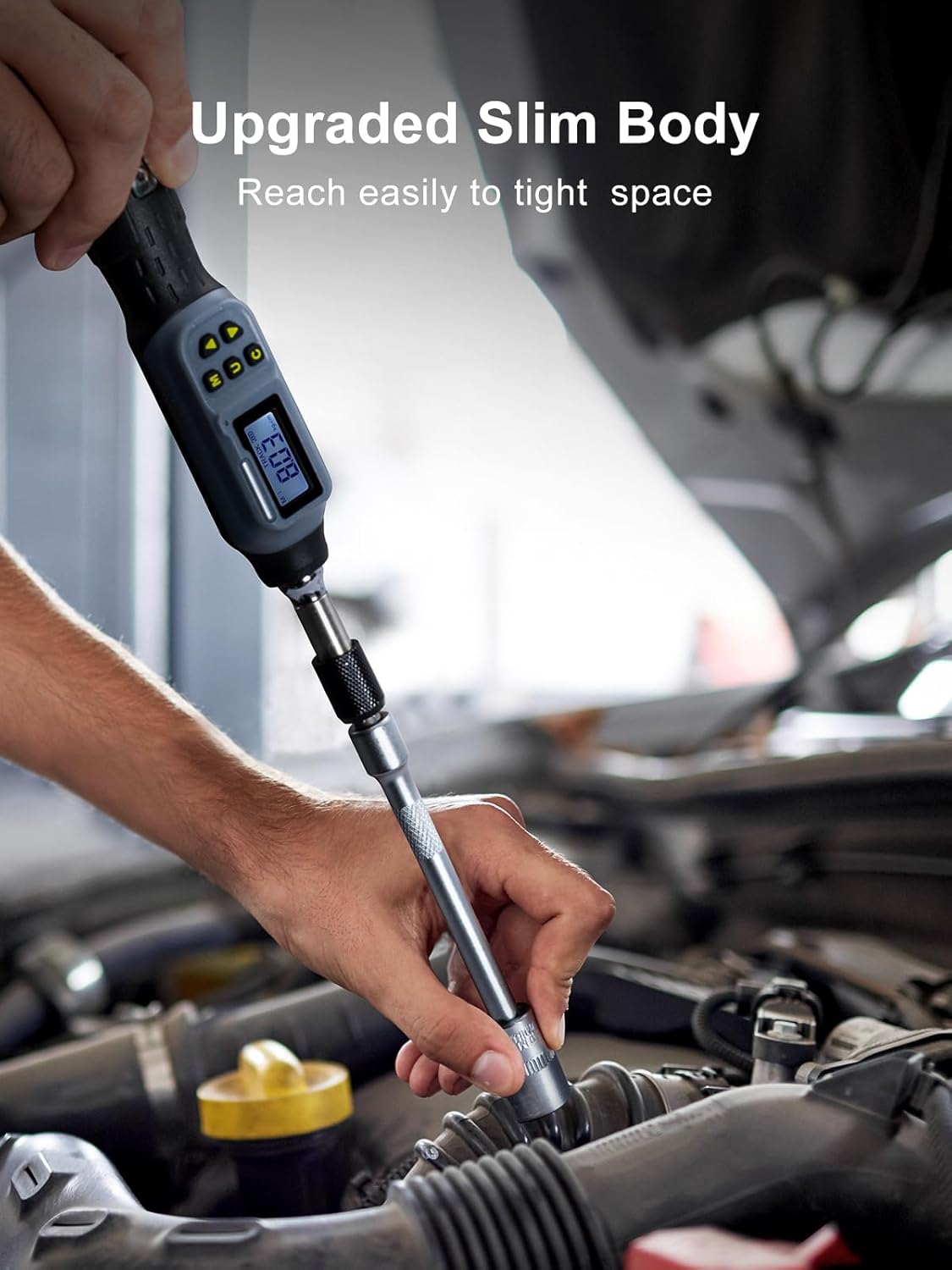 Digital Torque Screwdriver 0.3-6 Nm 27-in-1 Set