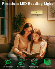 Wireless Rechargeable Wall Light Battery Operated Indoor Lamp Gold