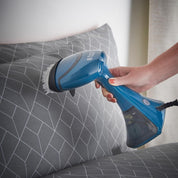 Russell Hobbs Steam Genie Handheld Clothes Steamer, No Ironing Board Needed, Ready to Use in 45s, Power Indicator, Auto-Off, 200ml Removable Water Tank, 3 Attachments, 7m Steam Time, 1600W, 27220