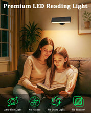 Battery Operated Magnetic Wall Lights Rechargeable Wireless Sconces Set