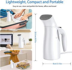 Handheld Steamer for Clothes, Steamers for Clothing Portable Mini, 700W, Strong Penetrating Steam, Removes Wrinkle, 15min Continuous Steam Iron, for Travel, Home, Office