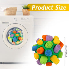 Snuffle Ball for Dogs – Interactive Puzzle Toy, Slow Feeder & Bite-Resistant Fun