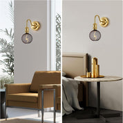 LED Dimmable E27 Edison Globe Bulb 5W 1800K Metal Cage