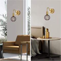 LED Dimmable E27 Edison Globe Bulb 5W 1800K Metal Cage
