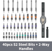Precision Magnetic Ratchet Screwdriver Set 42 in 1