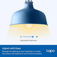 Tapo L510E Smart WiFi LED Bulb E27 – Dimmable Warm White