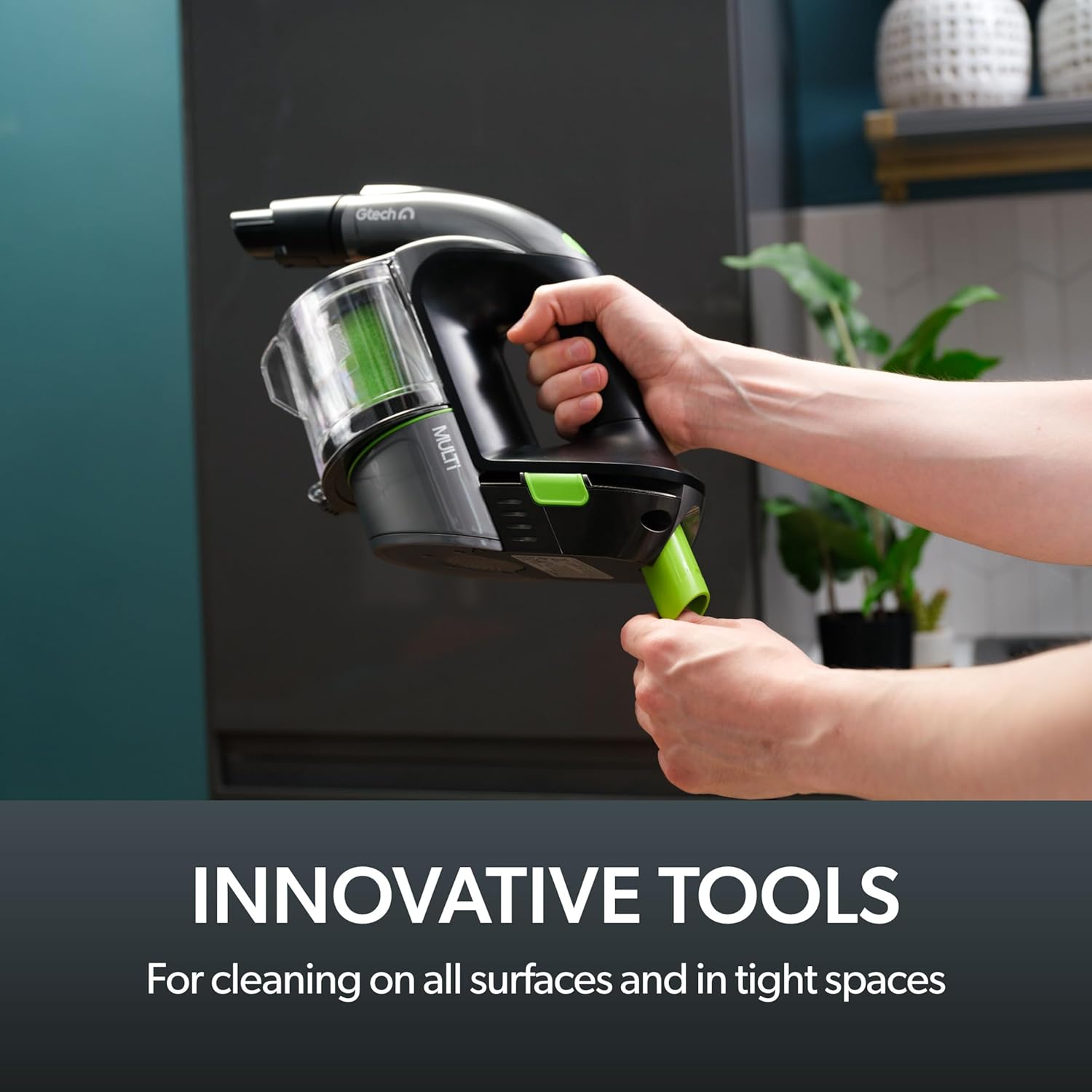 Gtech Multi MK2 Cordless Handheld Vacuum Cleaner – 22V Li-ion Battery – Powered Brush Bar