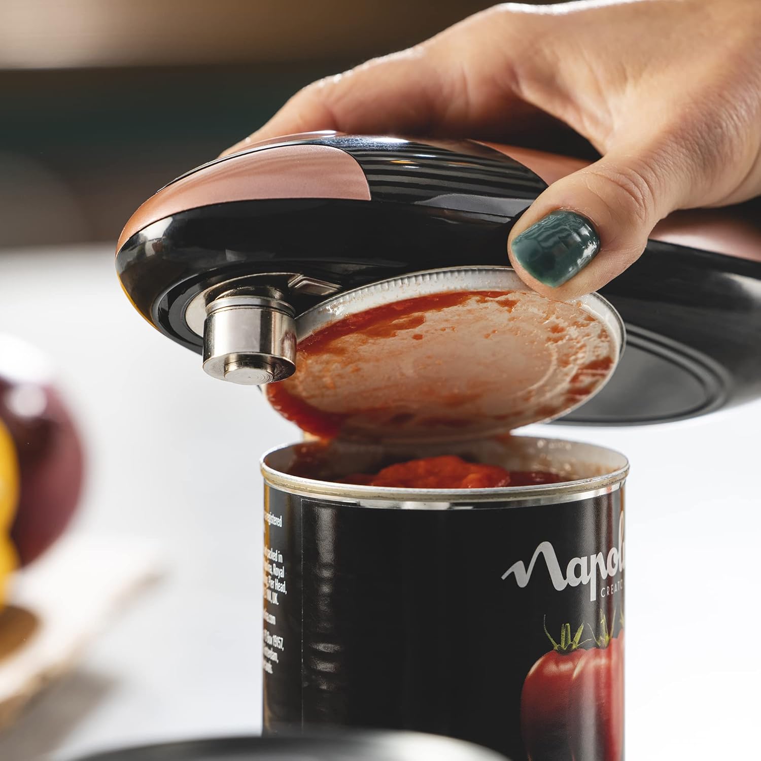 Cooks Professional Electric Can Opener – Copper & Black