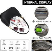 Retro Shoulder Bag for Women – Cute Hobo Handbag & Underarm Clutch Purse