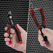 Wire Cutters, 3 in-1 Cable Cutters for 10-20 AWG Stranded, Hidden Spring, Non-Slip Handle, Safety Lock, Side Cutter for Electronics, Electrical Repair, Appliance, DIY, Circuit Boards