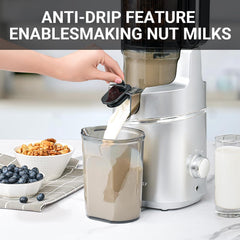 Automatic Cold Press Juicer 250W 145mm Wide Chute 2L Silver