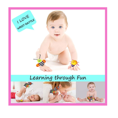 Baby Foot Finders & Wrist Rattles – Developmental Sensory Toys for Infants (0–9 Months)