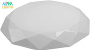 36W Diamond Style flush LED Ceiling Light