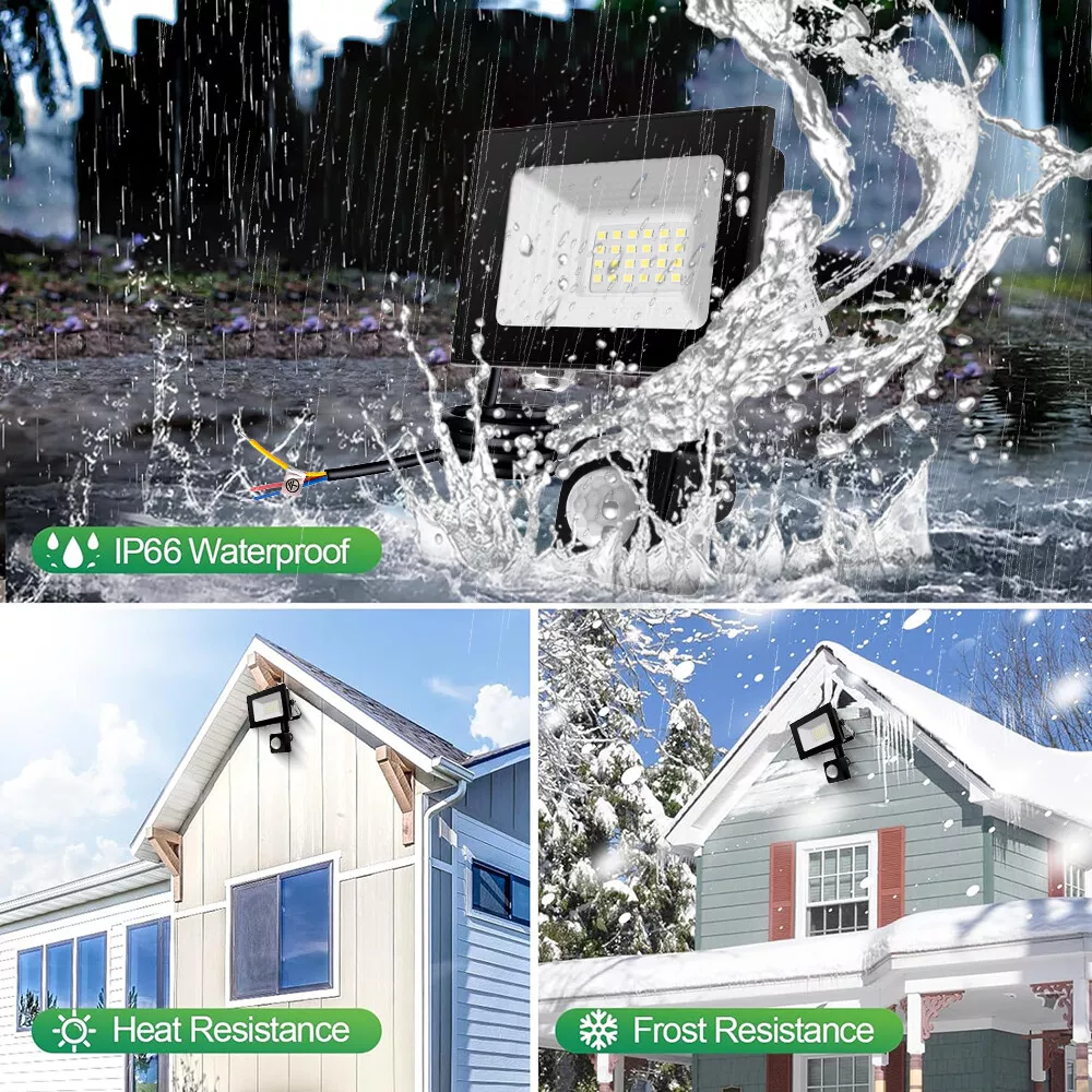 100W LED Motion Sensor Floodlight