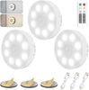 16-LED Motion Sensor Lights 3-Pack – Dimmable, USB Rechargeable, Indoor