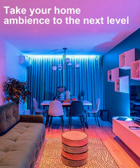 10M RGB LED Strip Lights, Music Sync, Remote & App