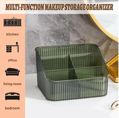 Homeanda Green Makeup Organizer – Cosmetic & Skincare Storage Compartments