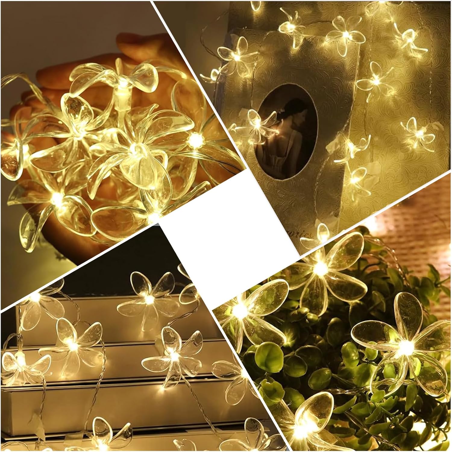 3M Cherry Blossom Fairy Lights – 20 Warm LEDs