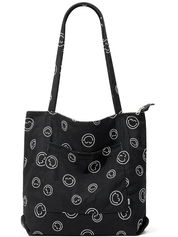 Corduroy Tote Bag with Zipper – Large Waterproof Shoulder Bag for Women