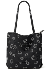 Corduroy Tote Bag with Zipper – Large Waterproof Shoulder Bag for Women