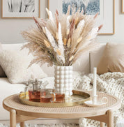 85Pcs Dried Pampas Grass Artificial Decorative Flowers