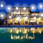 100 LED Solar String Lights – Retro Hanging Fairy Ball Lights for Garden & Outdoor Decor