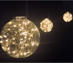 G95 LED Globe Fairy Light Bulb, E27 Edison Decorative Bulb [2 Pack]