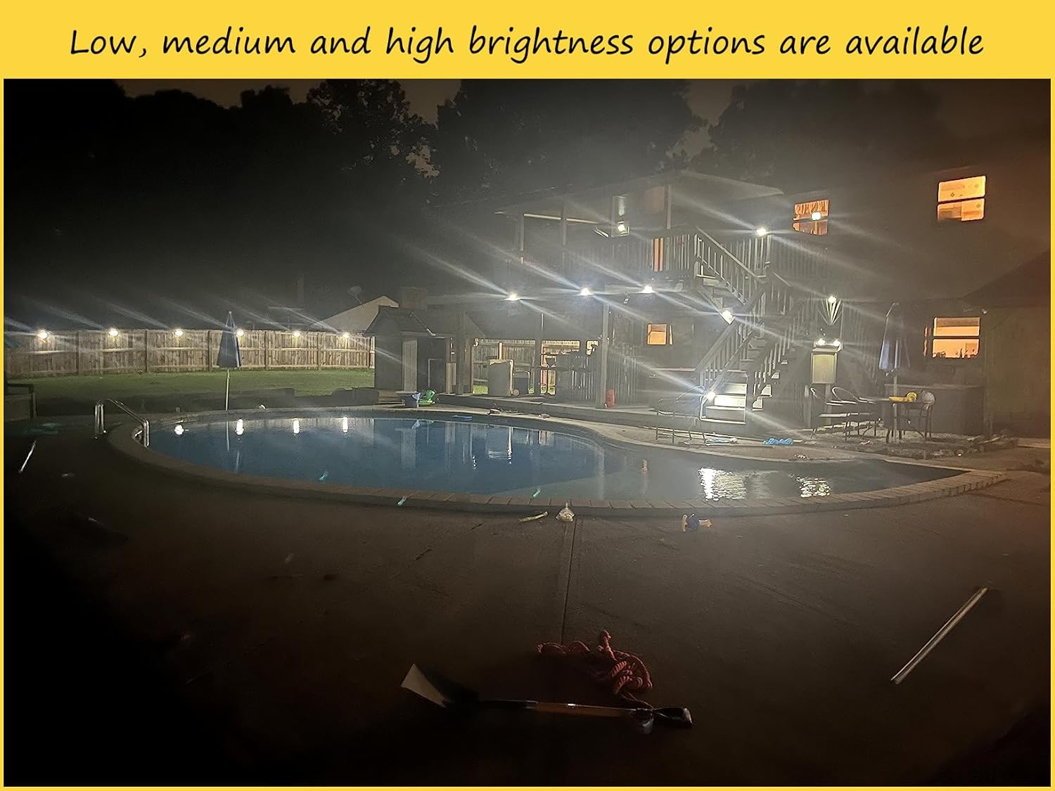 4 Pack Solar Motion Lights – 2000LM Outdoor Security