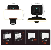 Motion Sensor Security Floodlight