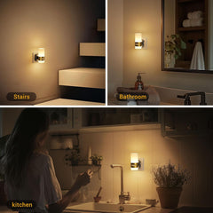 Dimmable Plug-in Motion Sensor Night Light, 3000K