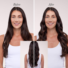 2-in-1 Hair Straightener & Curler – Titanium Flat Iron with Cooling Air Vents (Blush)