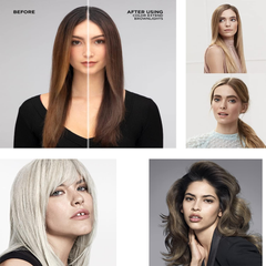 Ionic Wide Plate Hair Straightener – LED Display, 120–220°C, 360° Cord