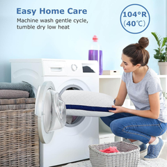 2 Pack Hotel Quality Bed Pillows – Hypoallergenic Supportive Pillows 42x70cm