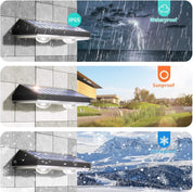 RGB Solar Fence Lights – Waterproof Outdoor Deck Lighting
