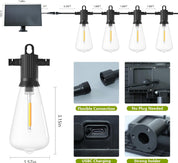 Solar Festoon String Lights