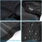 Car Boot Organiser & Waterproof Seat Back Protector – Multi-Pocket Travel Storage