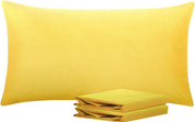 2 Pack Super Soft Brushed Microfiber Pillowcases 50x90cm – Fade & Wrinkle Resistant, Pink