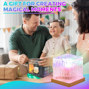 Luminorthe Cube Lamp – USB Aurora Light Projector