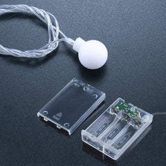 Multicolour Globe Fairy Lights 6M 40 LED Battery Powered