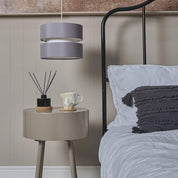 Modern 2 Tier Ceiling Light Shade in a Grey Finish | Pendant Lights, Home Décor & Improvement Essential