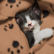FurDreams 3-Pack Pet Blankets – Soft Flannel Fleece Throws, Washable & Lightweight