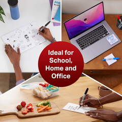 Permanent Markers – Fine Point Black Ink Pens for Writing & Drawing, 2 Pack