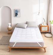 10cm Extra Deep Double Mattress Topper – Quilted, Soft, Breathable & Hypoallergenic