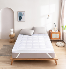 10cm Extra Deep Double Mattress Topper – Quilted, Soft, Breathable & Hypoallergenic