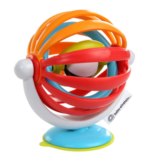 Baby Einstein Sticky Spinner – High Chair Activity Toy with Rattle & Spinning Wheel, 3+ Months